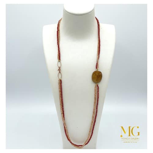 Collana  Foglie d'autunno - immagine 5