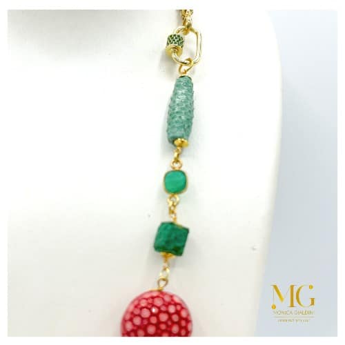Collana  Fluorite - immagine 3