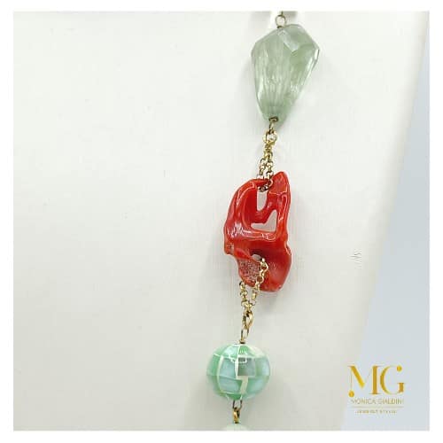Collana acqua di torrente - immagine 3