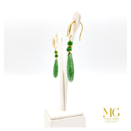 Orecchini Diopside - immagine 2
