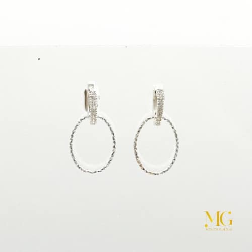 Orecchini pendenti argento e goccia labradorite - immagine 3
